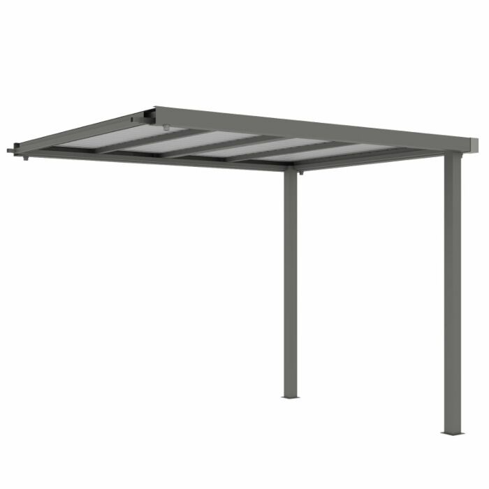 Rockford Lagos 300 metalen tuinhuis overkapping grijs RF2237034