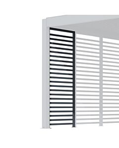 Pratt & Söhne pergola lamellenwand 88 cm PS4427800