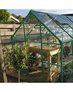 Gardenmeister Foreststar 300 tuinkas veiligheidsglas 3 mm groen