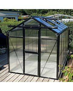 Gardenmeister Prestige 300 tuinkas polycarbonaat 8 mm zwart