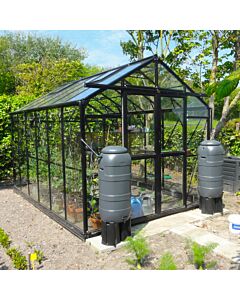 Gardenmeister Four Seasons 400 tuinkas veiligheidsglas 4 mm zwart