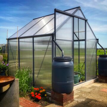 Gardenmeister Foreststar 200 tuinkas polycarbonaat 4 mm antraciet