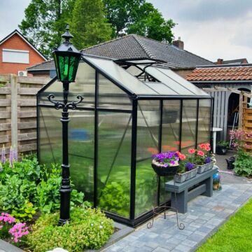 Gardenmeister Prestige 200 tuinkas polycarbonaat 8 mm zwart GM502400