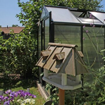 Gardenmeister Prestige 700 tuinkas polycarbonaat 8 mm zwart GM507300